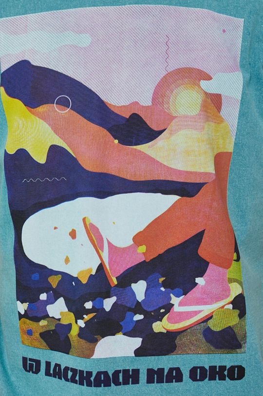 Bavlnené tričko pánsky by Ewelina Gąska, Poľská grafika
