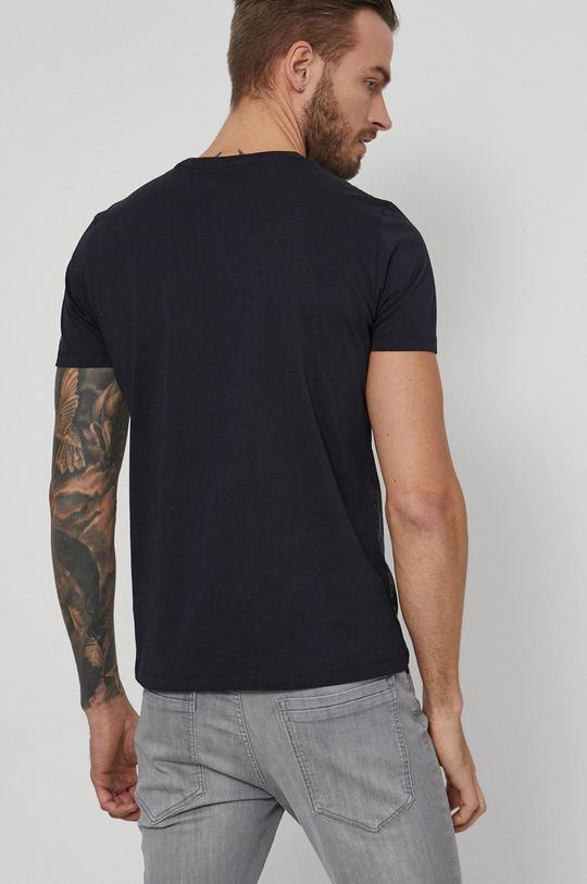 T-shirt bawełniany męski z kolekcji The Witcher czarny 100 % Bawełna