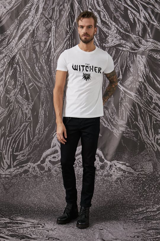 Medicine - Bavlněné tričko Witcher bílá