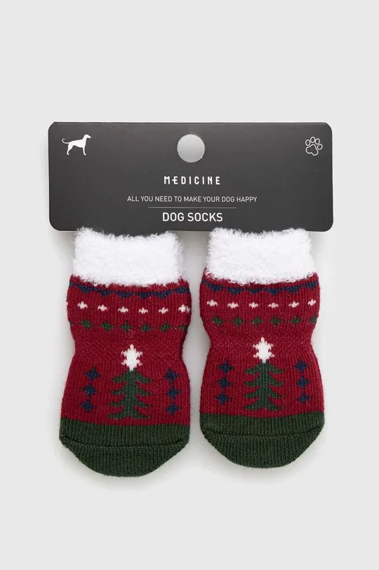 viacfarebná Ponožky pre psa so vzorom Unisex
