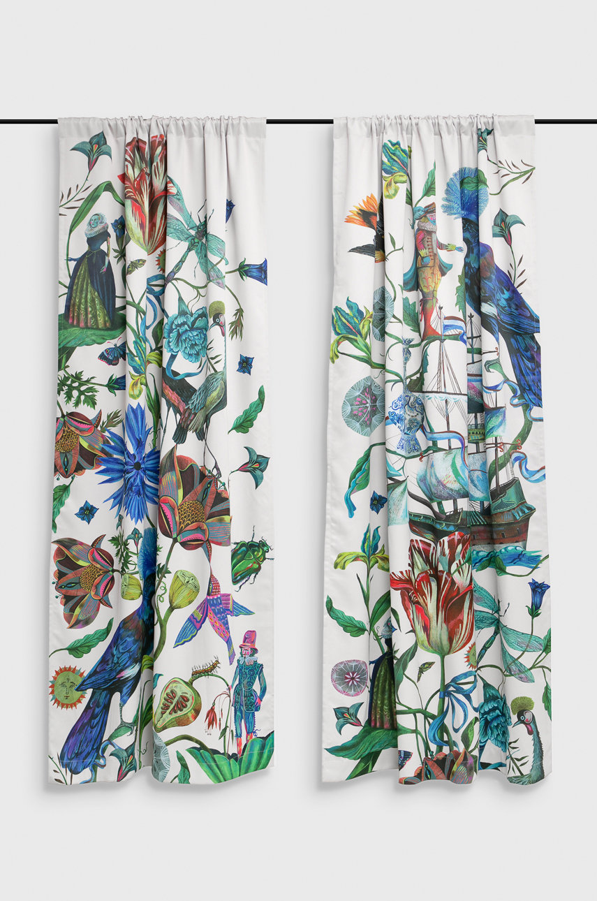 multicolor Zasłona dekoracyjna by Olaf Hajek (2-pack) kolor multicolor Unisex