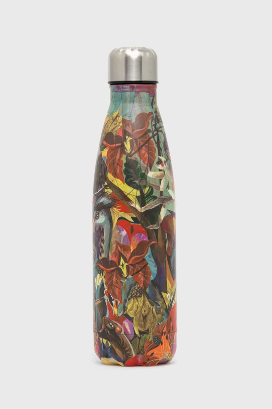Butelka termiczna 500 ml by Olaf Hajek kolor multicolor 100 % Stal nierdzewna