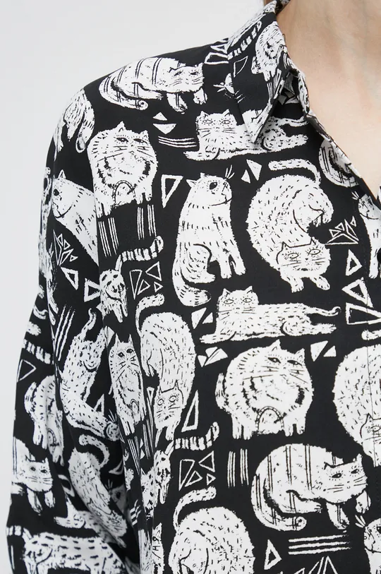 Koszula damska z kolekcji Psoty czarna