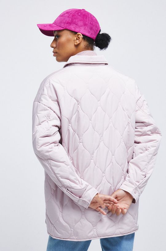 Jemne zateplená dámska bunda so vzorom  100% Polyester