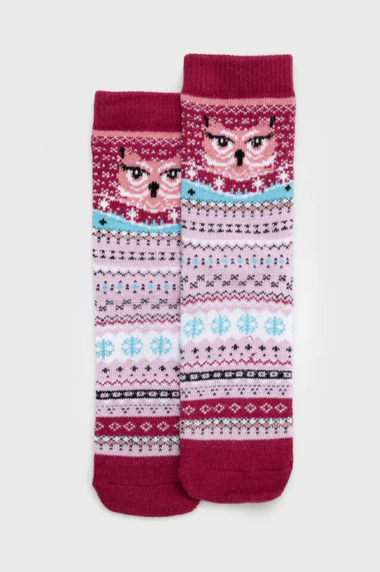 viacfarebná Ponožky dámske bavlnené so vzorom Dámsky