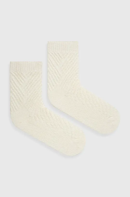 viacfarebná Ponožky dámske s prímesou kašmíru Dámsky