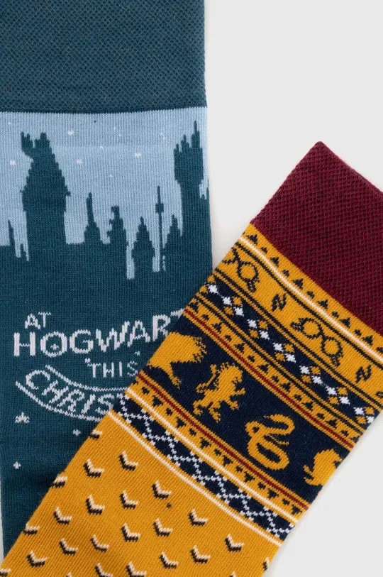 Ponožky pánske bavlnené Harry Potter (2-pack) viacfarebná