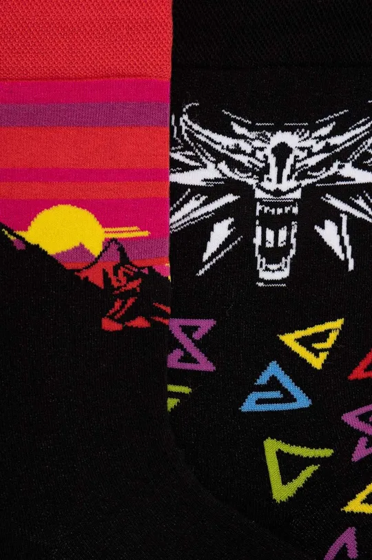 Skarpetki męskie bawełniane z kolekcji The Witcher x Medicine (2-pack) kolor multicolor Męski