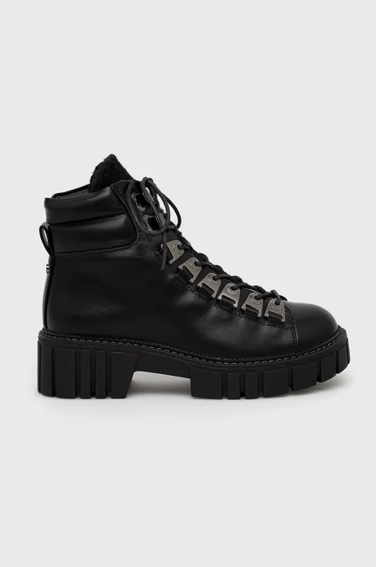 Členkové topánky Essential čierna