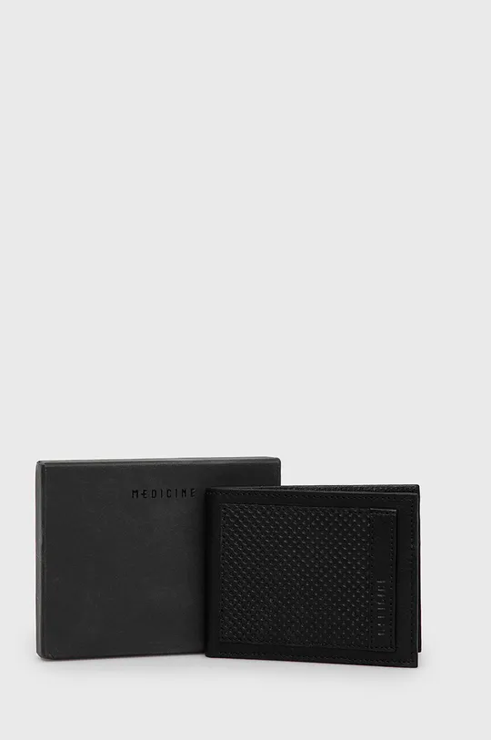 čierna Kožená peňaženka pánsky Essential