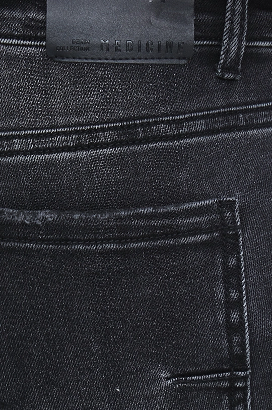 czarny Medicine jeansy Denim