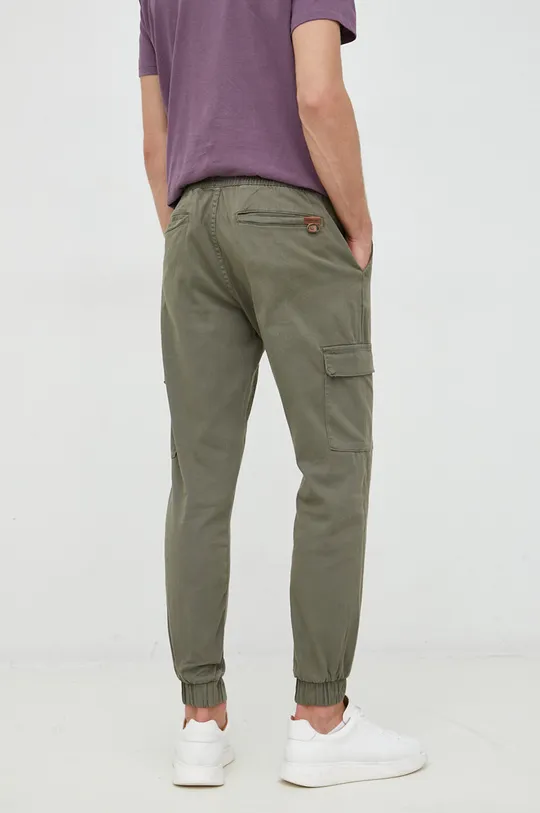 Nohavice pánske Basic zelená