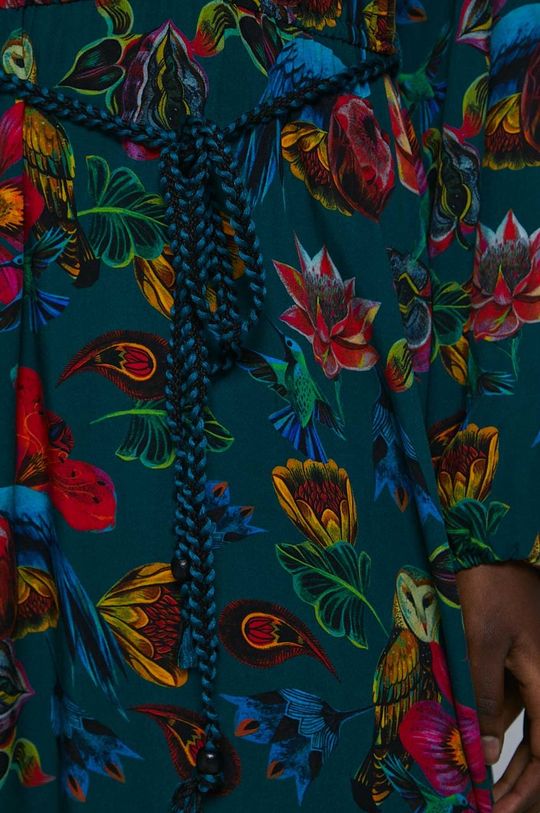 Sukienka damska wzorzysta by Olaf Hajek kolor multicolor Damski