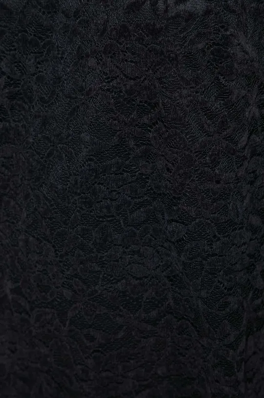 Šaty dámske z čipkovanej látky čierna farba Dámsky