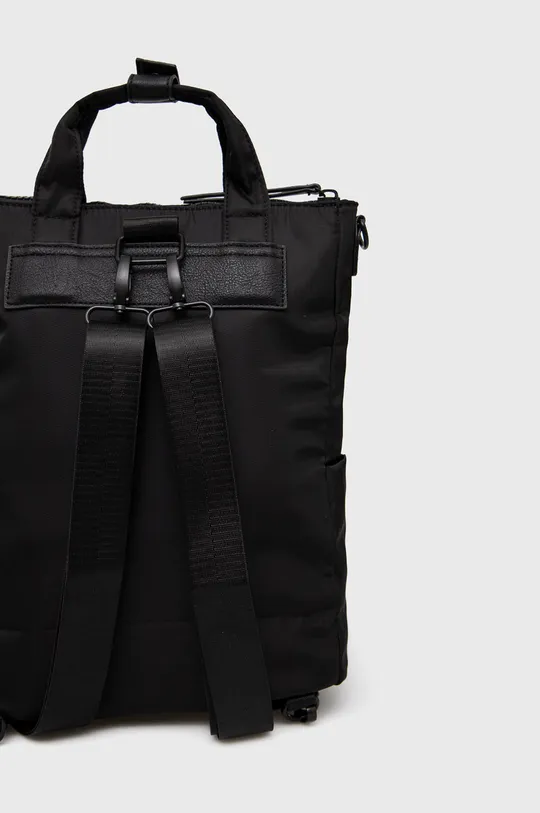 čierna Dámska kabelka z textilnej látky