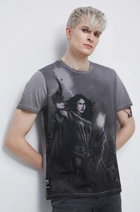 The Witcher x Medicine t-shirt bawełniany szary