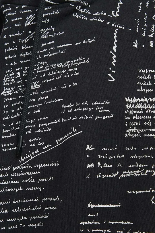 Mikina pánska Jubilejná kolekcia Nadácia W. Szymborskej x Medicine čierna farba