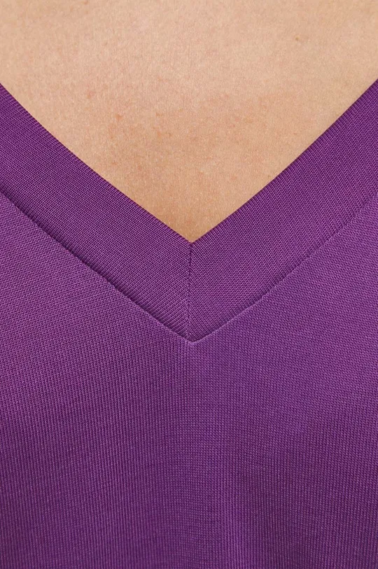 fialová Tričko s dlhým rukávom Medicine