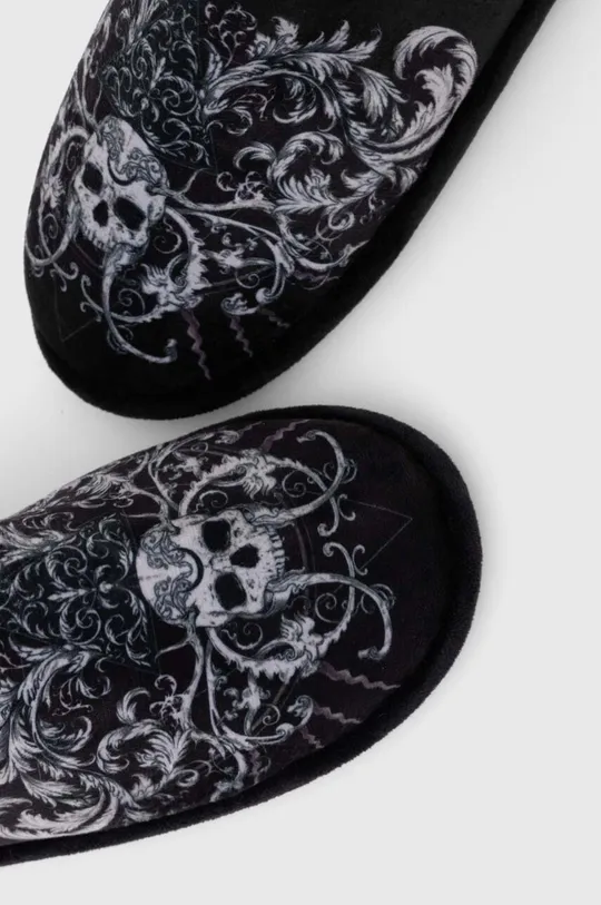 Pantofle pánské černá barva Svršek: 100 % Polyester Vnitřek: 100 % Polyester Podrážka: 100 % TPR