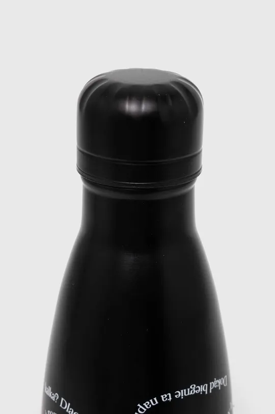 Termo fľaša 500 ml - Jubilejná kolekcia Nadácia W. Szymborskej x Medicine čierna farba <p>100 % Nerezová oceľ</p>