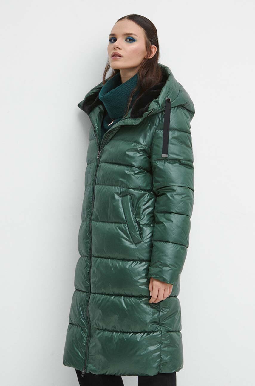 Giacca Donna United Colors Of Benetton - Destrutturata In Interlock, Tasche A Filetto, Chiusura A Bottone - Foto 5