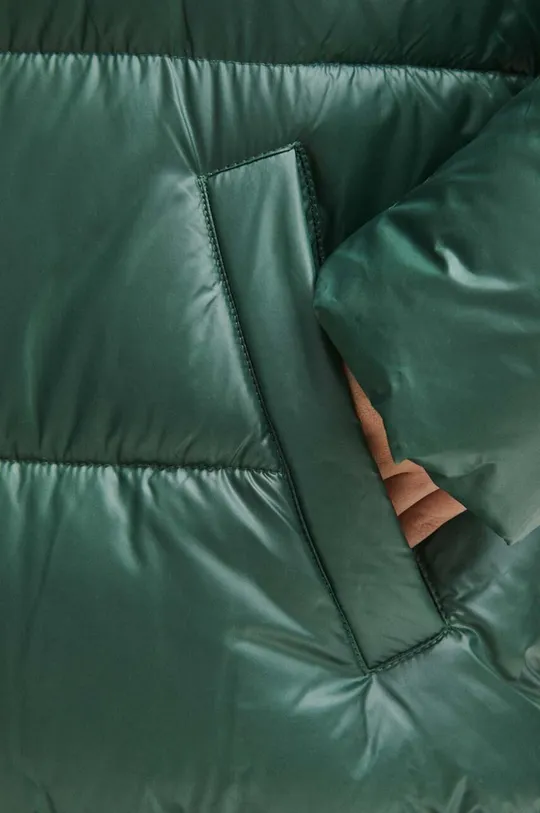 Płaszcz damski pikowany kolor zielony Damski