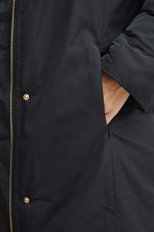 Kabát dámsky zateplený čierna farba