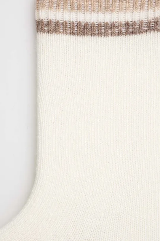 Ponožky s prímesou vlny Medicine béžová