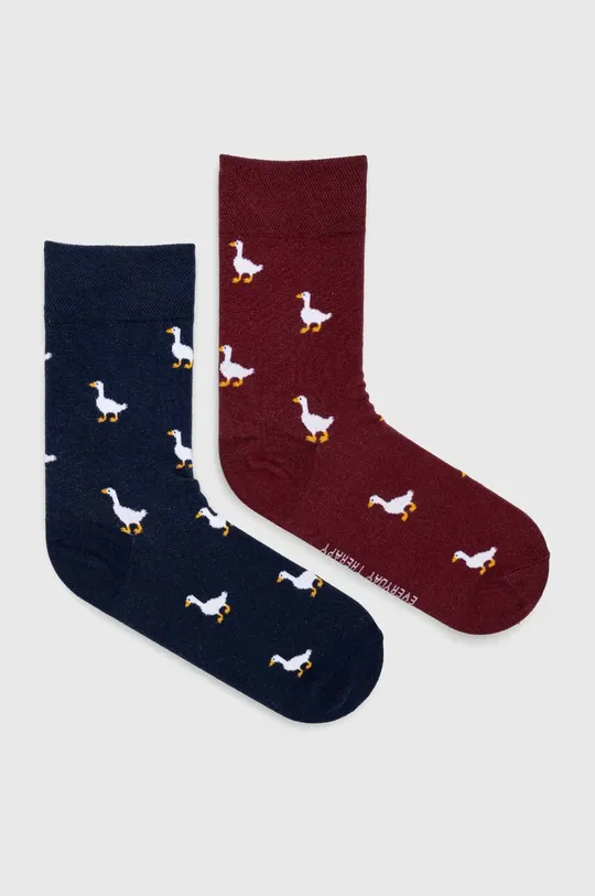 viacfarebná Bavlnené ponožky Pánsky