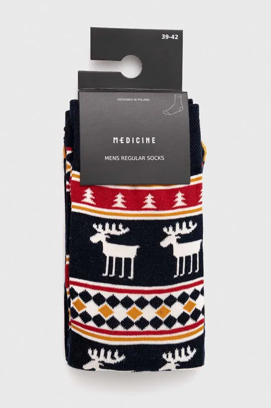 Bavlněné ponožky pánské vánoční (2-pack) více barev <p>75 % Bavlna, 23 % Polyamid, 2 % Elastan</p>