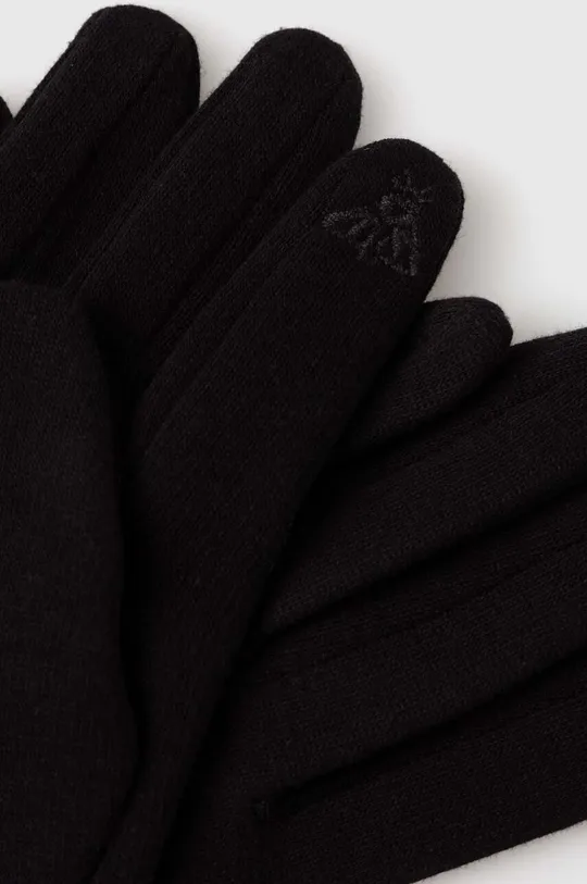 Rukavice dámske čierna farba čierna