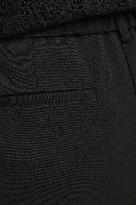 czarny Spodnie damskie chino kolor czarny