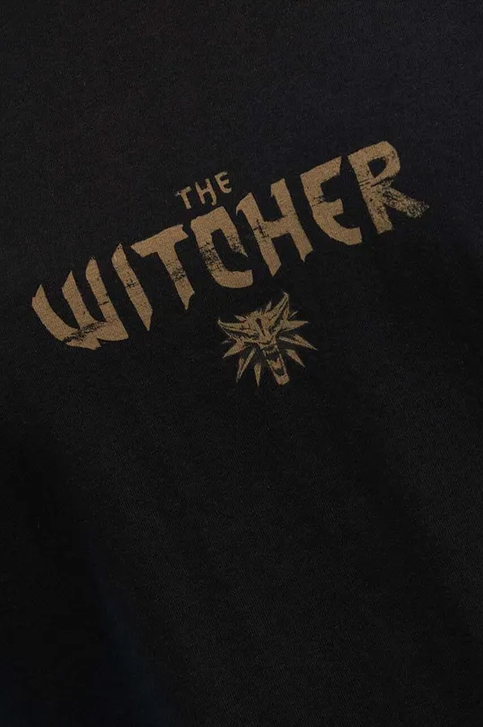 T-shirt damski z kolekcji The Witcher x Medicine kolor czarny
