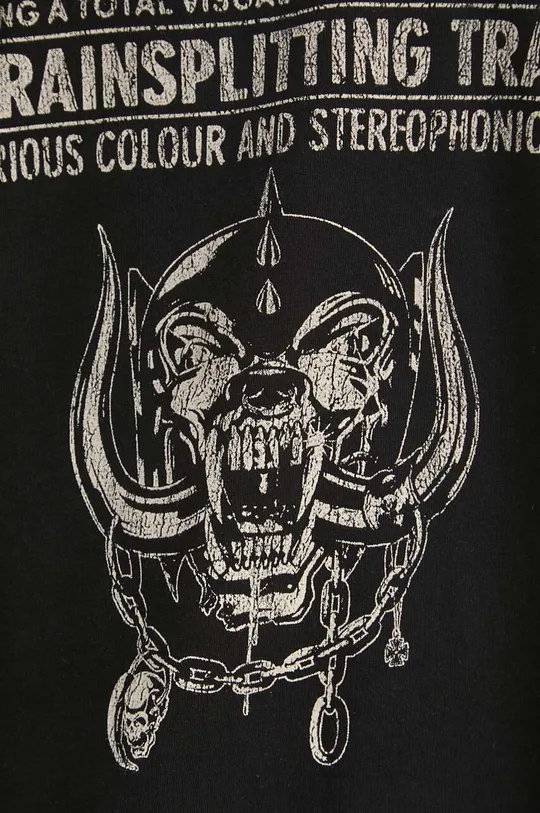 T-shirt bawełniany męski Motörhead kolor czarny
