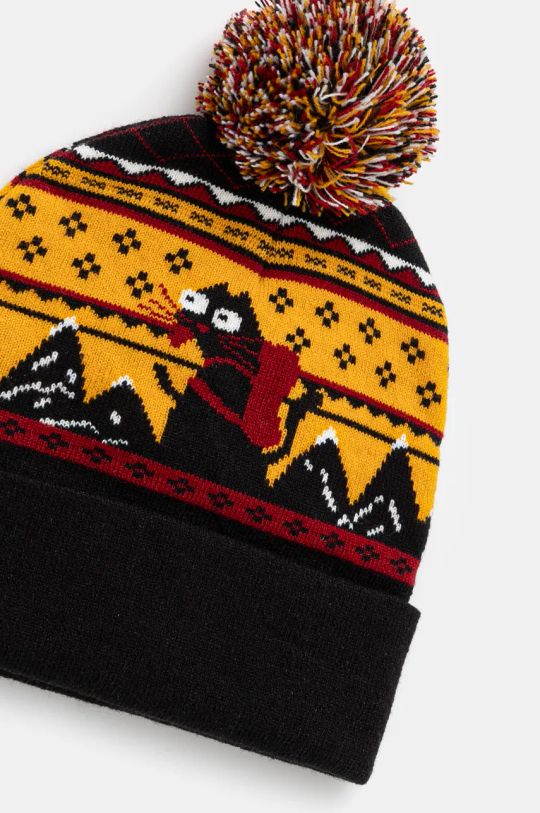 Czapka męska beanie wzorzysta kolor multicolor multicolor RW24.CAM903