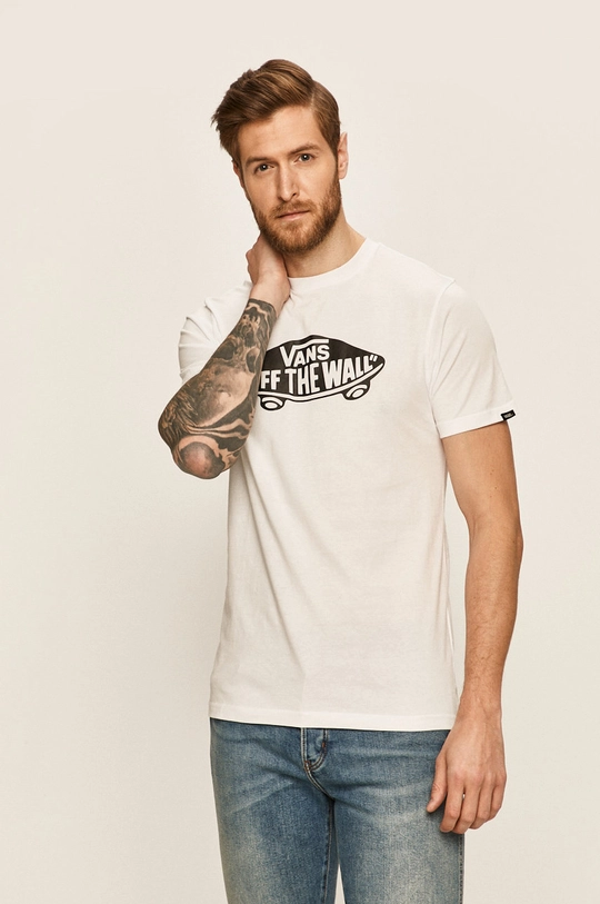 white Vans t-shirt Men’s