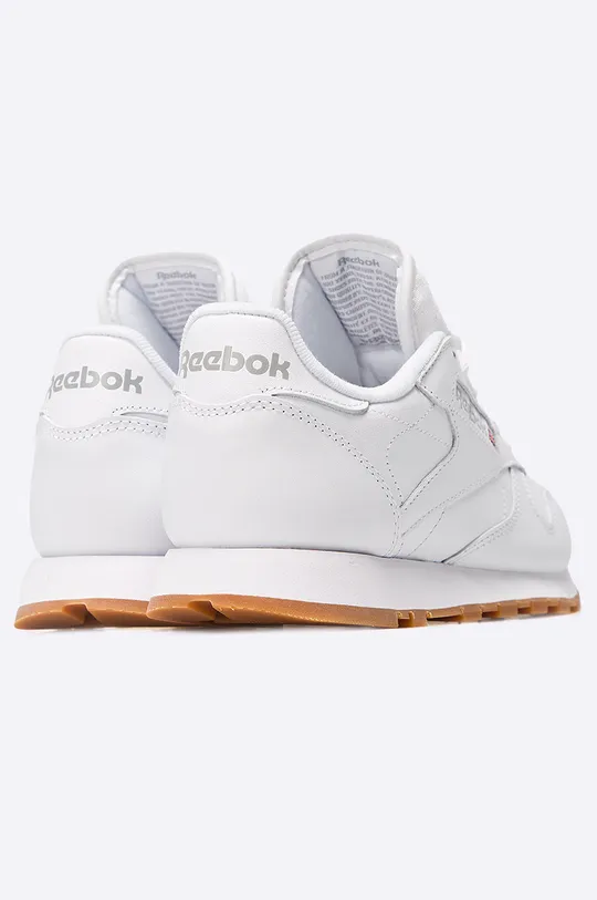 white Reebok shoes Classic