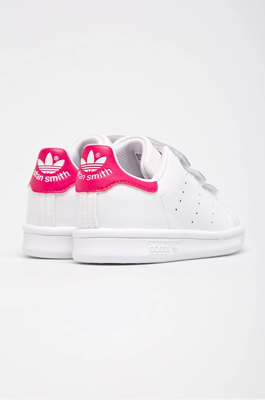 белый adidas Originals - Детские кроссовки Stan Smith CF C B32706