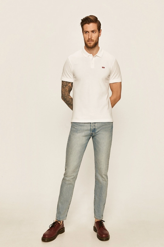 Levi's - Pánske polo tričko Tees biela