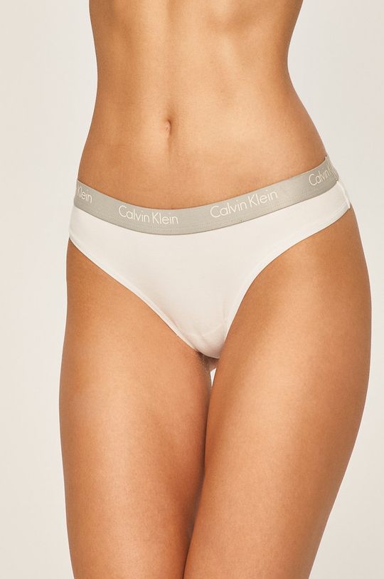 biela Calvin Klein Underwear - Tangá Dámsky