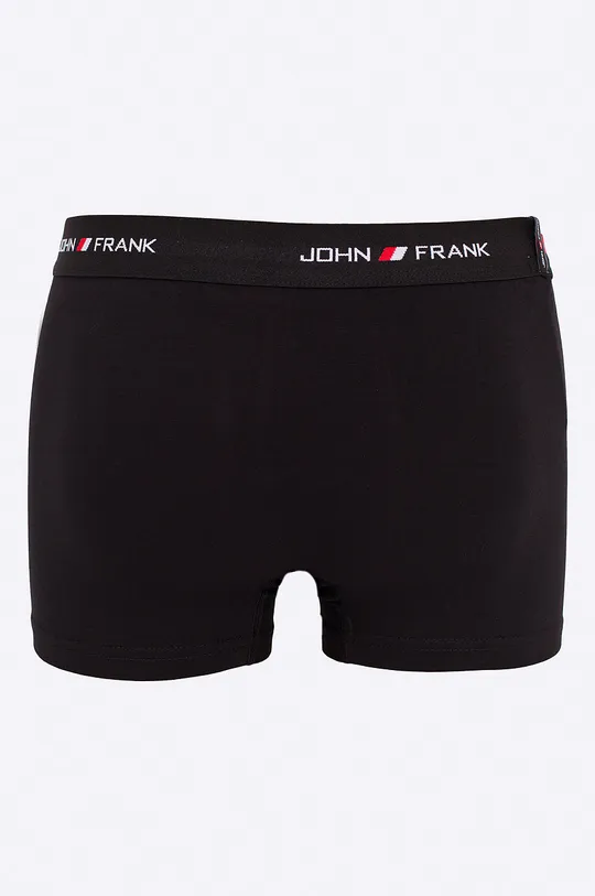 John Frank boksarice (3-pack) črna