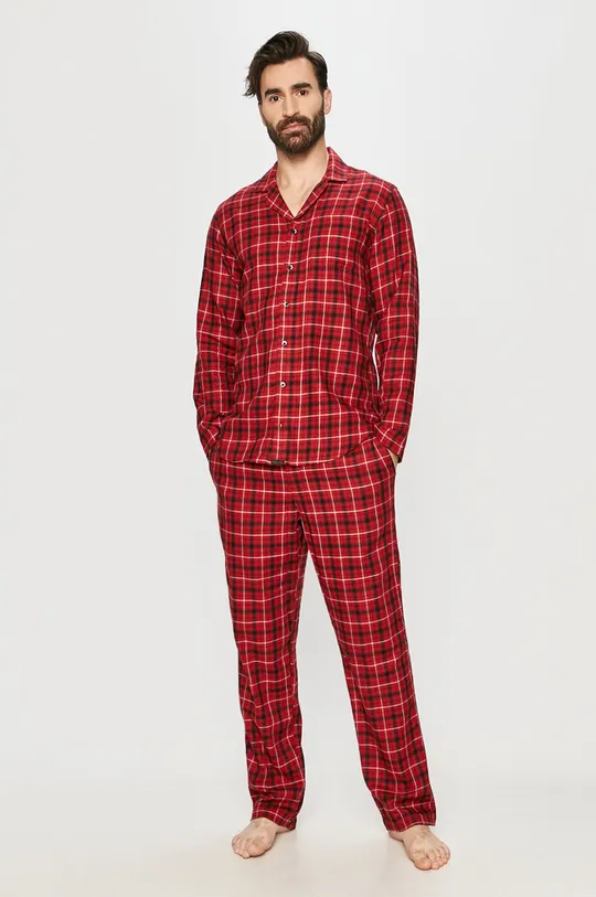 Calvin Klein Underwear - Pyžamové nohavice červená
