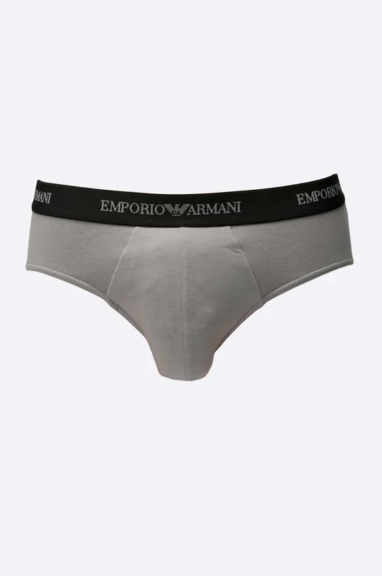 czarny Emporio Armani Underwear - Slipy (2 pack) 111321. Męski