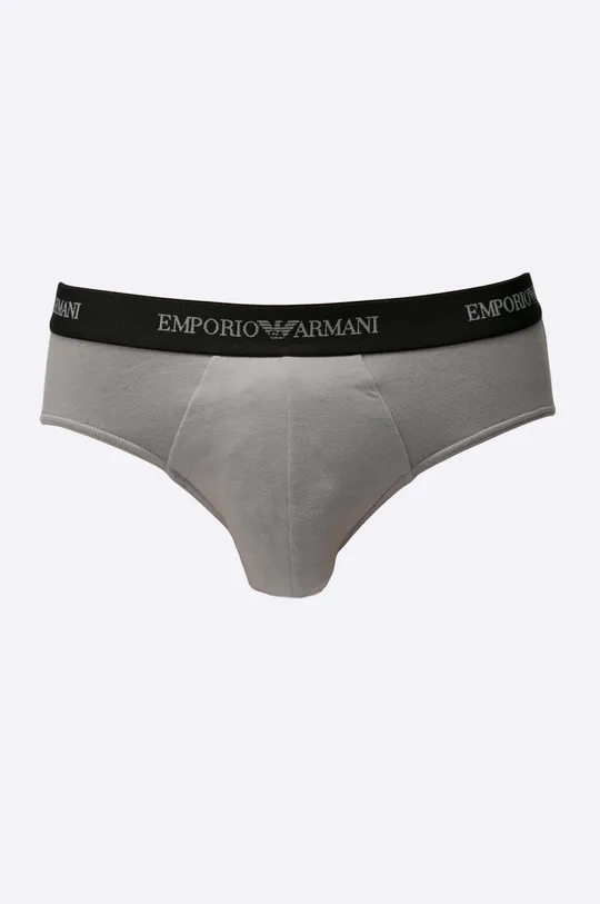 čierna Emporio Armani Underwear - Slipy (2-pak) Pánsky