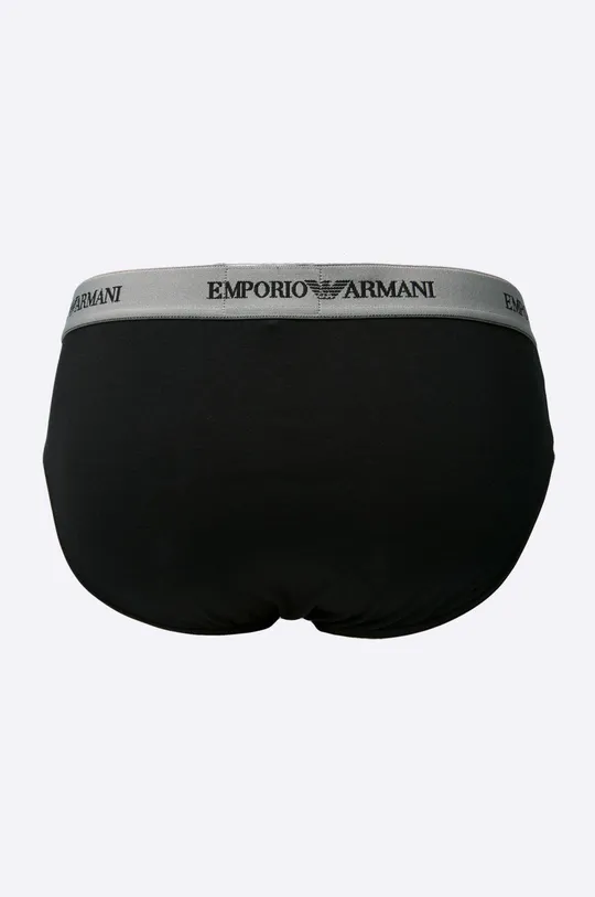 czarny Emporio Armani Underwear - Slipy (2 pack) 111321.