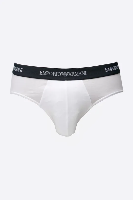 білий Emporio Armani Underwear - Сліпи (2-pack) Чоловічий