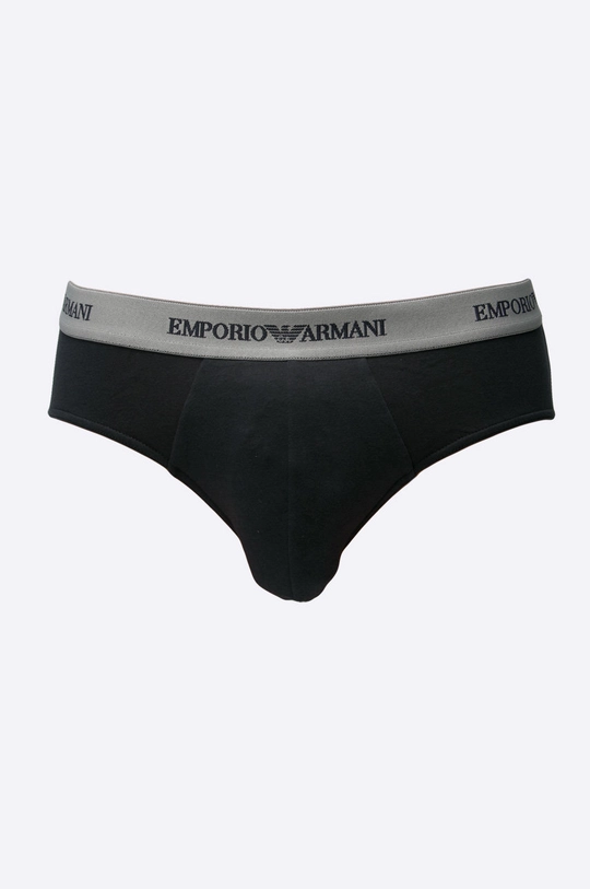 szary Emporio Armani Underwear - Slipy (2-pack) 111321... Męski