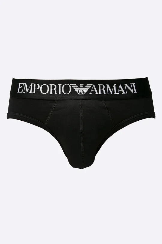 czarny Emporio Armani Underwear slipy Męski