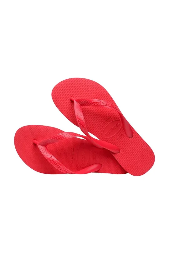 czerwony Havaianas - Japonki TOP