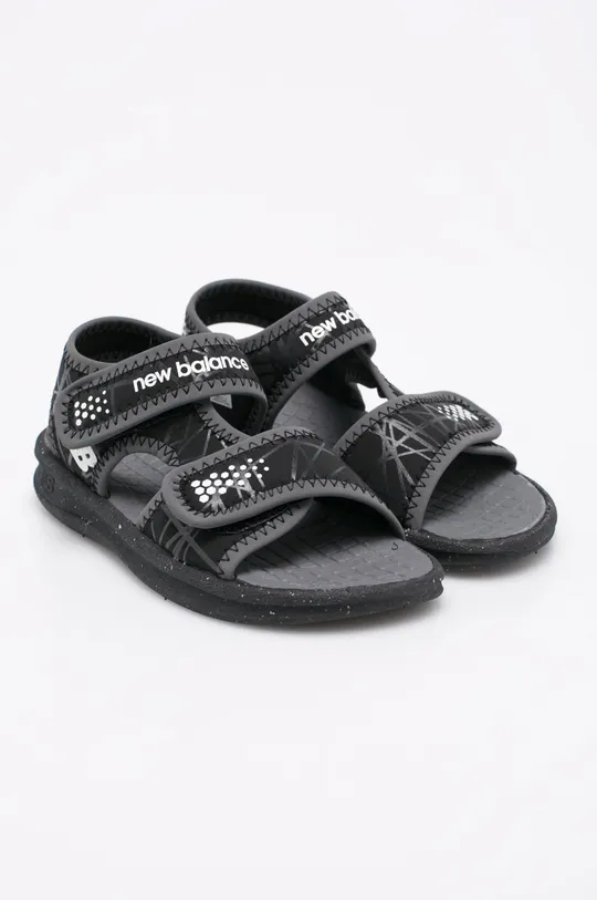 New Balance - Detské sandále K2031BKW čierna